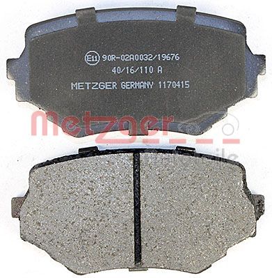 Brake Pad Set, disc brake 1170415