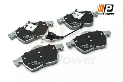 stabdžių trinkelių rinkinys, diskinis stabdys 1B1097 ProfiPower