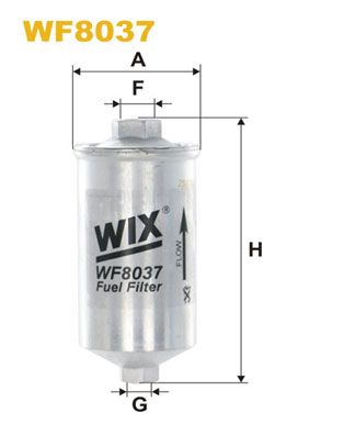 Топливный фильтр WIX FILTERS WF8037 для FERRARI 400
