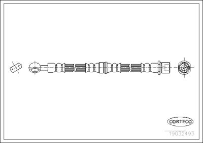 Brake Hose 19032493