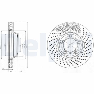 DISC FRANA DELPHI BG9094C