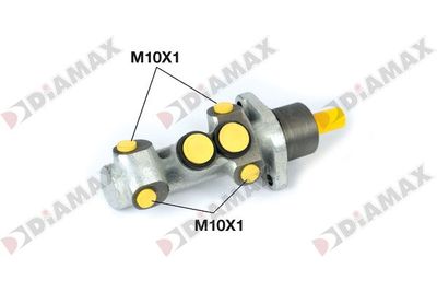 Главный тормозной цилиндр DIAMAX N04671 для PEUGEOT 405