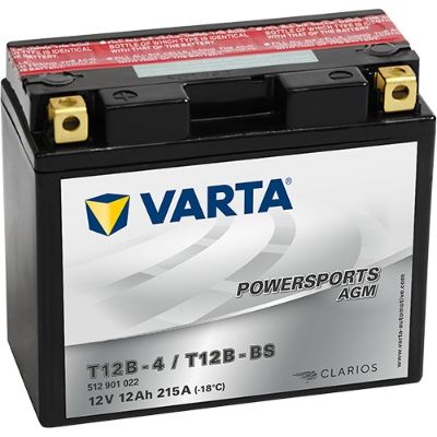 Стартерная аккумуляторная батарея VARTA 512901022I314 для DUCATI 696