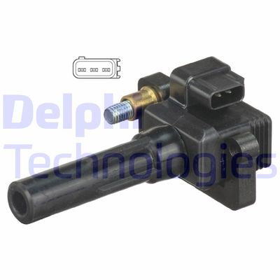 Катушка зажигания DELPHI GN10698 для SUBARU FORESTER