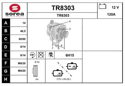 GENERATOR SNRA TR8303