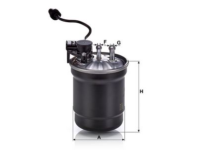 KRAFTSTOFFFILTER MANN-FILTER WK11024 1