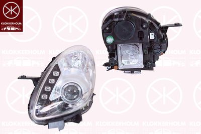 Основная фара KLOKKERHOLM 01050184A1 для ALFA ROMEO GIULIETTA