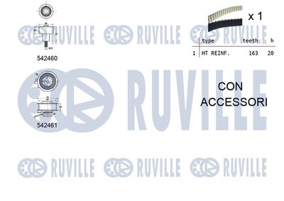 SET CUREA DE DISTRIBUTIE RUVILLE 550384 1