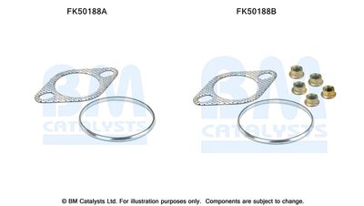Монтажен комплект, изпускателна тръба BM Catalysts FK50188