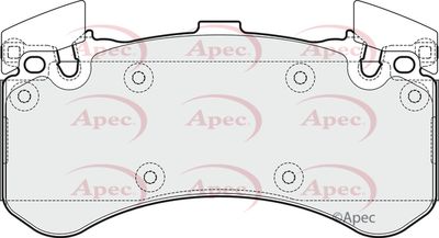 Brake Pad Set APEC PAD1805