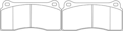 FIT FP0810 Тормозные колодки и сигнализаторы  для NISSAN GT-R (R35) V6