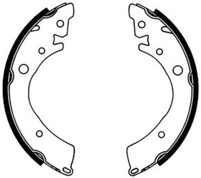 Brake Shoe Set C04010ABE