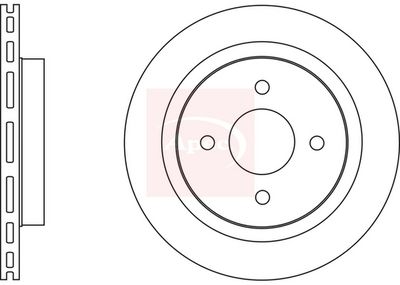 APEC Brake Disc DSK2671