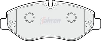 Fahren Brake Pad Set, disc brake FBP3110