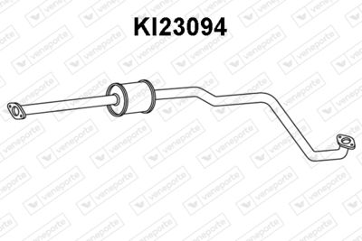 Предглушитель выхлопных газов VENEPORTE KI23094 для KIA RIO