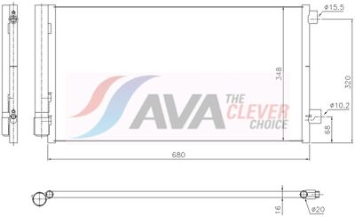 KONDENSATOR KLIMAANLAGE