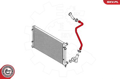 Radiator Hose 24SKV353