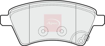 APEC Brake Pad Set, disc brake PAD1590