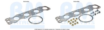Монтажный комплект, катализатор BM CATALYSTS FK91465 для SUZUKI SWIFT