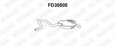 ENDSCHALLDäMPFER VENEPORTE FD30505