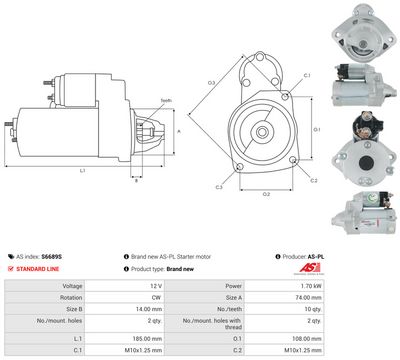 STARTER AS-PL S6689S 4