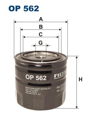 Oil Filter OP 562