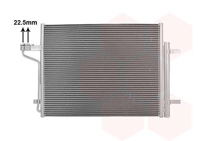 CONDENSATOR CLIMATIZARE VAN WEZEL 18015714