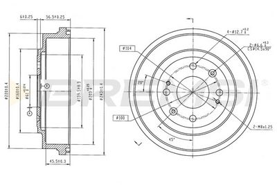 Brake drum
