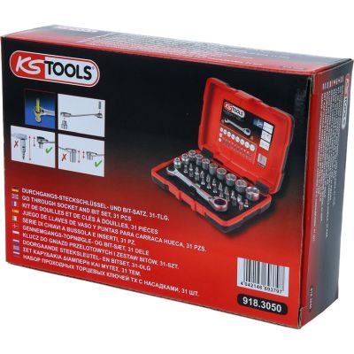 Komplet nasadnih ključeva KS TOOLS 918.3050