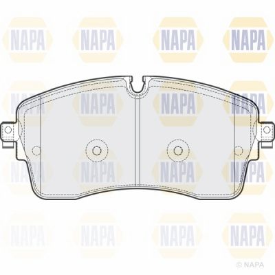 Brake Pad Set NAPA PBP7792