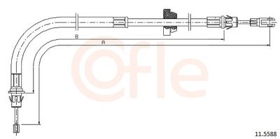 CABLU FRANA DE PARCARE