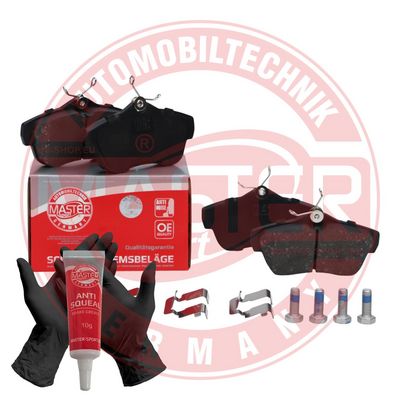 Sada brzdových platničiek kotúčovej brzdy MASTER-SPORT GERMANY Premium 13046027392N-SET-MS