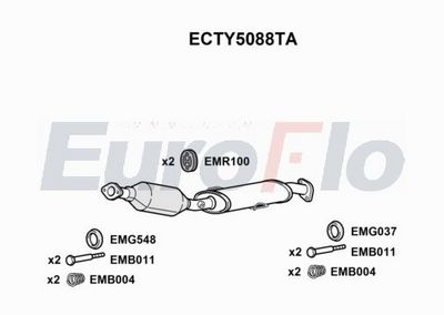 Katalizator EUROFLO 174100T110