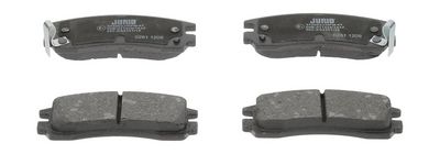 BREMSBELAGSATZ SCHEIBENBREMSE