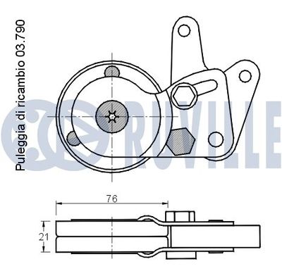 INTINZATOR CUREA CUREA DISTRIBUTIE RUVILLE 541458 1
