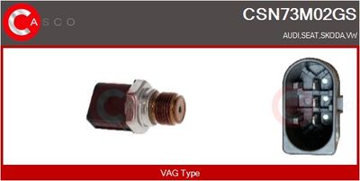 SENZOR PRESIUNE COMBUSTIBIL CASCO CSN73M02GS