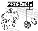 Ремкомплект, тормозной суппорт 2375-T4F