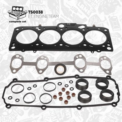 комплект гарнитури, цилиндрова глава ET ENGINETEAM TS0038