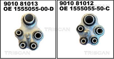 тръбопровод за високо налягане/вакуум, климатизация TRISCAN 9010 81012