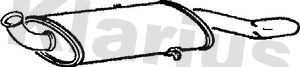 KLARIUS 220016 Глушитель выхлопных газов  для AUDI 80 (Ауди 80)
