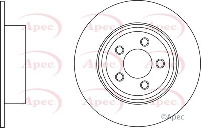Brake Disc APEC DSK2853