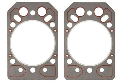 Cilinderkoppakking (dikte: 1,5mm diameter: 128mm hoeveelheid per verpakking: 2pcs, prijs per: 2pcs,) past: HUERLIMANN 480, 490