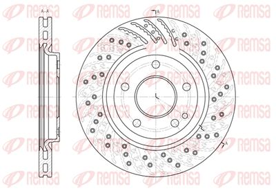 KAWE 6859 10 Тормозные диски для HYUNDAI (Хендай Аккент)