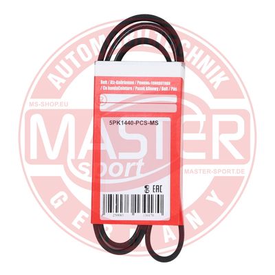 Ozubený klinový remeň MASTER-SPORT GERMANY 5PK1440-PCS-MS