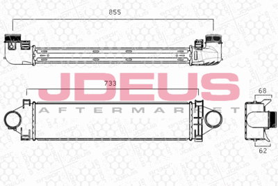 LADELUFTKüHLER JDEUS M802047A
