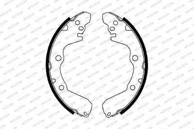 SET SABOTI FRANA FERODO FSB686 1