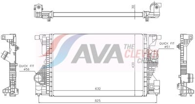 LADELUFTKüHLER AVA Clever Choice MS4808