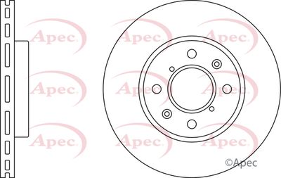 Brake Disc APEC DSK2505