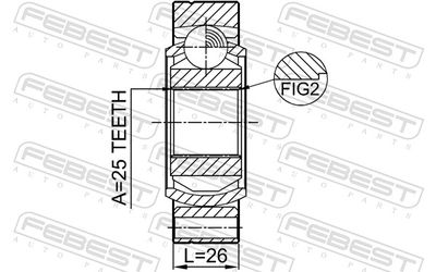 Joint Kit, drive shaft 1911-X5RR