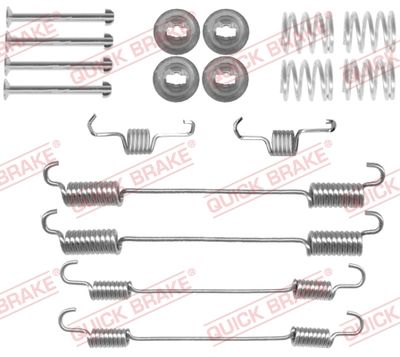 Zestaw dodatków, szczęki hamulcowe QUICK BRAKE 105-0057